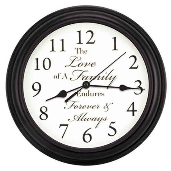 La Crosse Technology Ltd 20898 11.25 in. Inspirational Wall Clock, La Crosse Technology, Mfr#: 205220