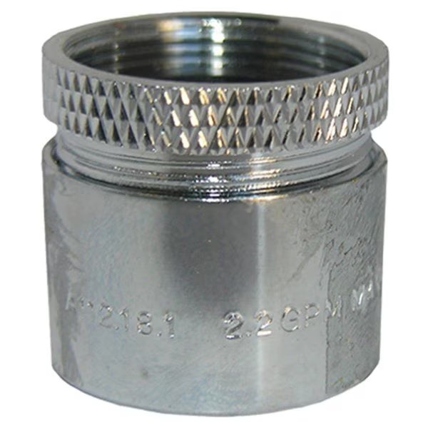 Larsen Supply Co.Inc. 09-8047 0.81 Female Thread x 27 Chrome Aerator1.2 Gpm, Top Chef, Mfr#: TO572572