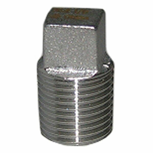 0.125 in. Stainless Steel Pipe Plug, Ips, Mfr#: 209854