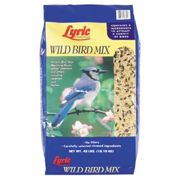 40 lbs Wild Bird Food Mix, Lyric, Mfr#: PE577353