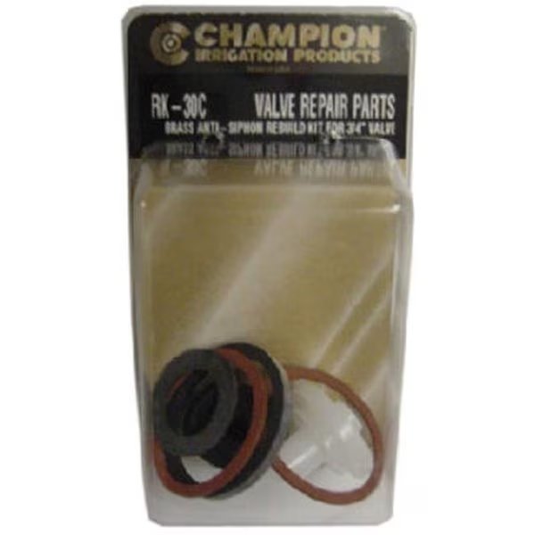 Champion Irrigation RK-30C .75 in. Anti-Siphon Valve Repair Kit, Champion Irrigation, Mfr#: 343780