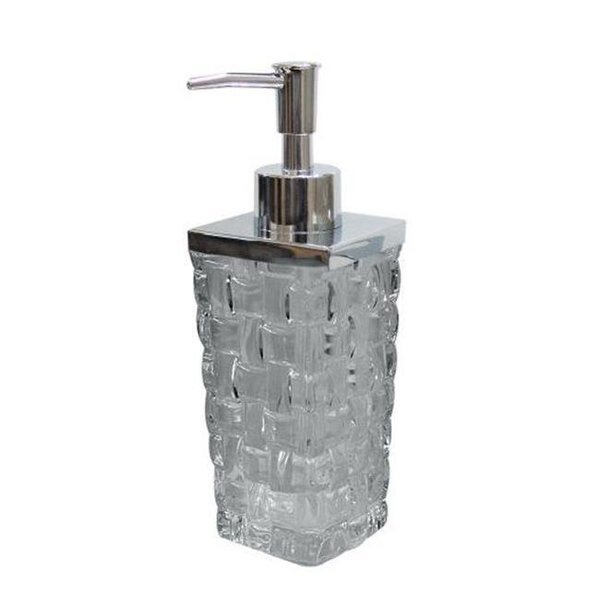 Tatara Group  BW6H Soap-Lotion Pump - Clear Glass, Nu Steel, Mfr#: BW6H