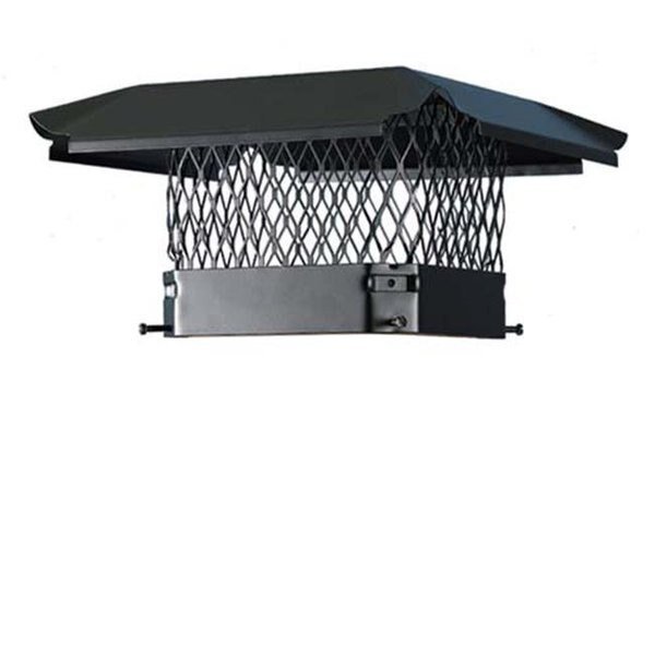 Hy-C CBO1818 Black Single Flue Chimney Cap, Hy-C Company, Mfr#: CBO1818