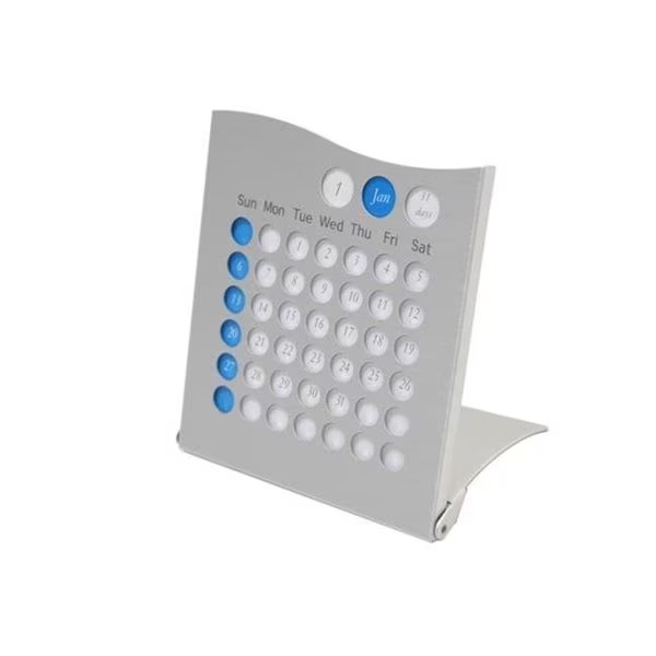 TZ Case ANC-14 S Aluminum Perpetual Calendar; Silver, Tz Case, Mfr#: ANC-14 S