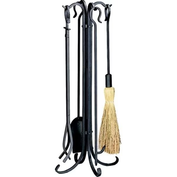 Uniflame F-1648 5 PC BRONZE HEAVY WEIGHT RUSTIC FIRESET, Uniflame, Mfr#: F-1648