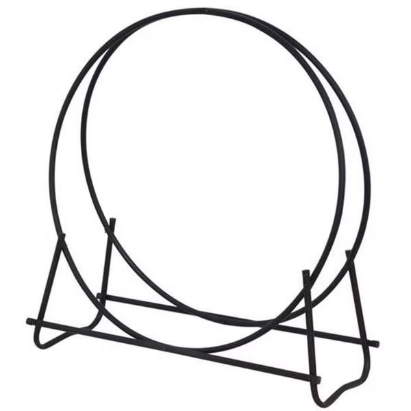 Steel Log Rack, Black, Uniflame, Mfr#: W-1881