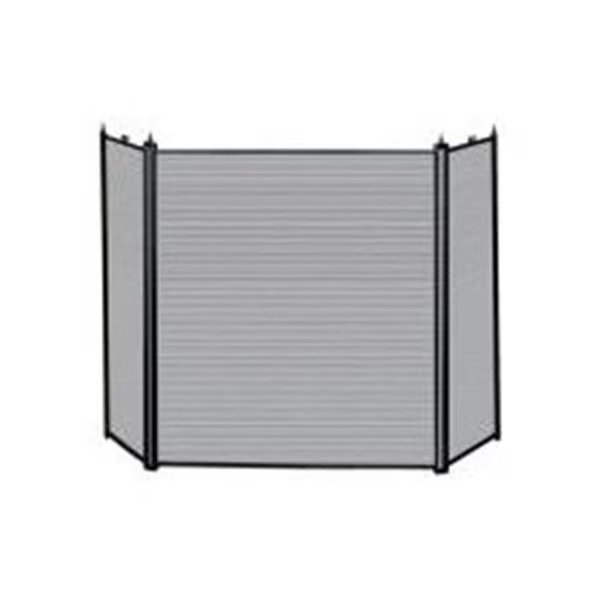 Uniflame S31030Bk 3 Fold Black Screen- S-1121, Uniflame, Mfr#: S31030BK