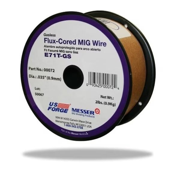 US Forge 72 Welding Flux-Cored MIG Wire - 0.035; 2 lbs., Us Forge, Mfr#: 72