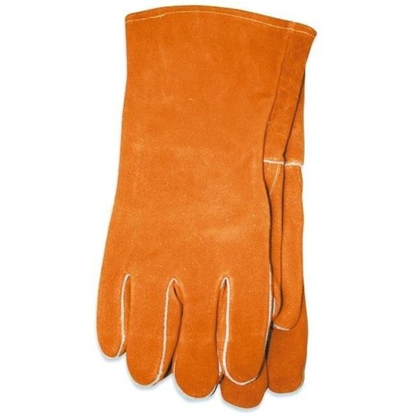 US Forge 99408 Welding Gloves Leather; XL - Brown, Us Forge, Mfr#: 99408