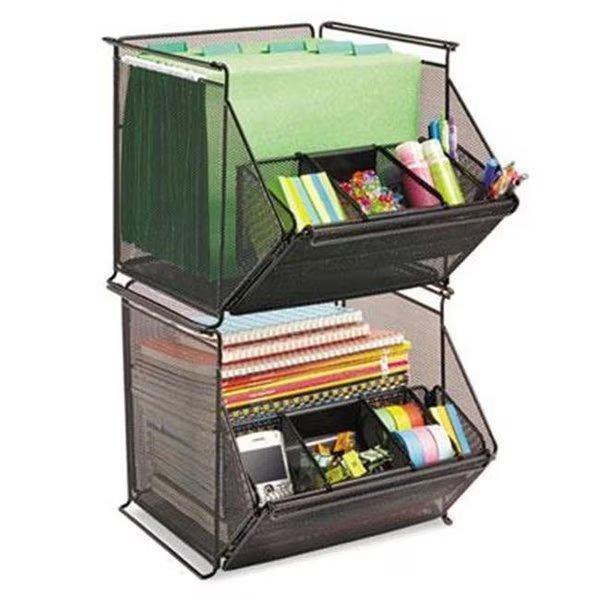 Onyx Stackable Mesh Storage Bin, Betterbeds, Mfr#: BE590966
