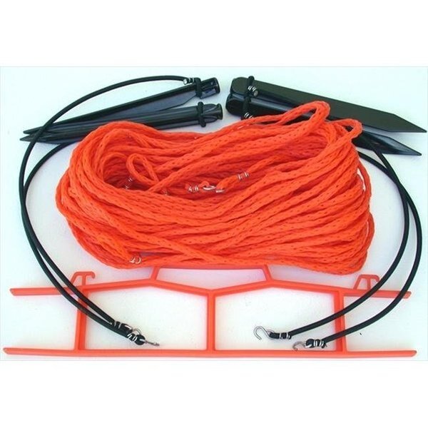Home Court M825OS 8 Meter Orange .25-inch rope Non-adjustable Courtlines, Home Court, Mfr#: M825OS