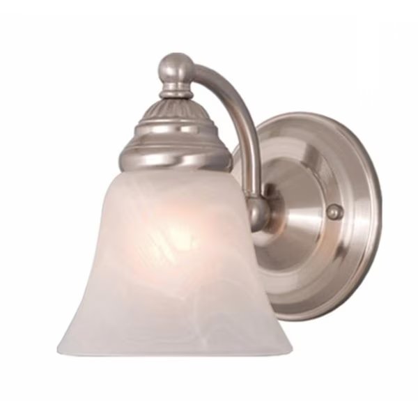 Stanford 1L Wall Light - Brushed Nickel, Perfecttwinkle, Mfr#: PE141911