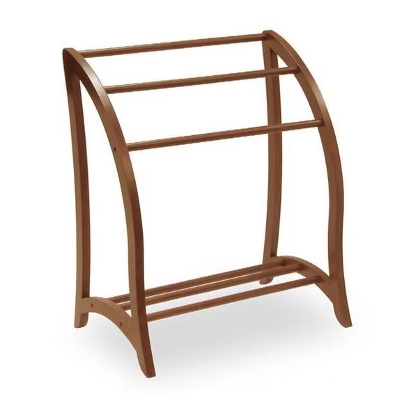 Winsome 94036 Walnut Beechwood QUILT RACK, Winsome, Mfr#: 94036