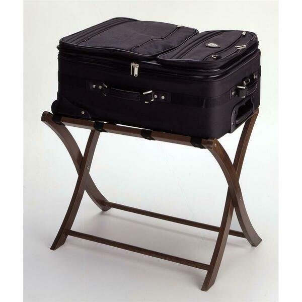 Antique Walnut Beechwood RACK LUGGAGE, Winsome, Mfr#: 94420