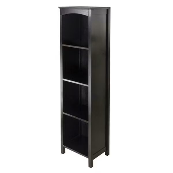 Terrace Storage Shelf 5-Tier in Espresso Finish, Winsome Trading, Mfr#: 92516