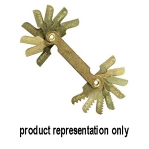 Hanson HAN12018 Thread Pitch Gauges  18 Leaf Carded Thrd Gaug, Hanson, Mfr#: HAN12018