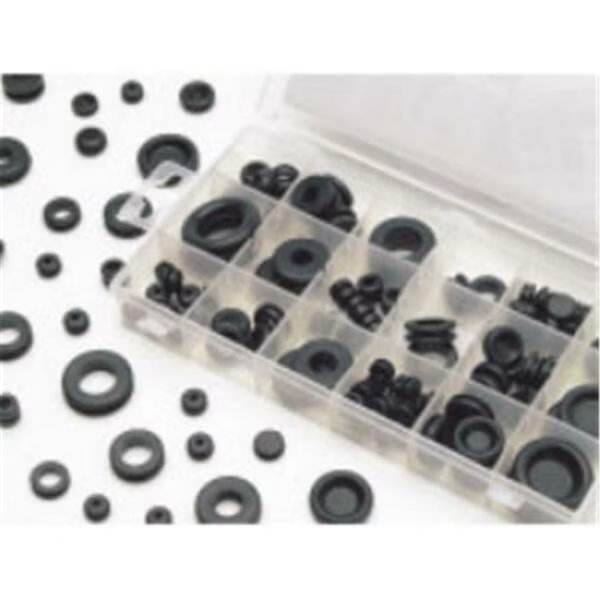 125 Pc Rubber Grommet Hardware Kit, Dendesigns, Mfr#: DE144596