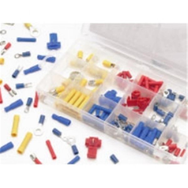 WILMAR WLMW5213 160 Pc Wire Terminal Assortment Kit, Performance Tool, Mfr#: WLMW5213