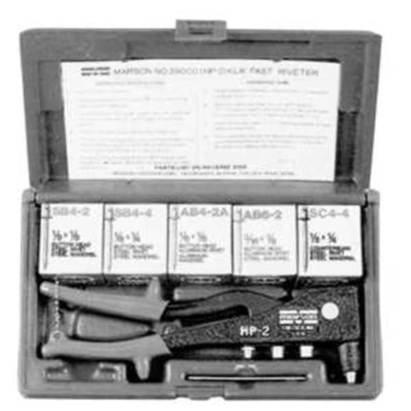 HP2 Professional Riveter Kit, Marson, Mfr#: MA625642