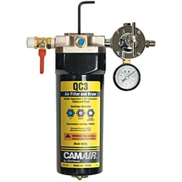 DeVilbiss Auto Refinish Products DEV130525 QC3 3-Stage Air Filter/Dryer Unit, Devilbiss Auto Refinish Products, Mfr#: DEV130525