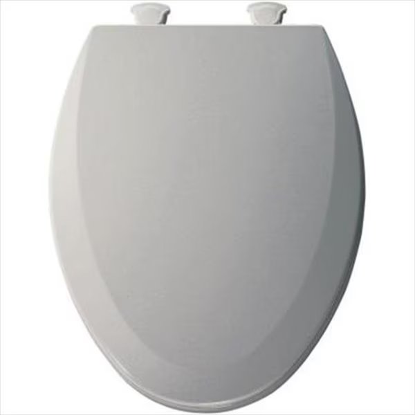Church Seat 1500EC 062 Lift-Off Elongated Closed Front Toilet Seat in Ice Grey, Church Seat, Mfr#: 1500EC 062