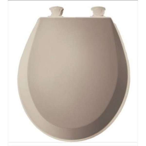 Church Seat 500EC 068 14.375 in.W Lift-Off Round Closed Front Toilet Seat in Fawn Beige, Church Seat, Mfr#: 500EC 068
