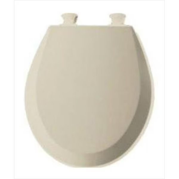 Church Seat 500EC 146 14.375 in.W Lift-Off Round Closed Front Toilet Seat in Almond, Church Seat, Mfr#: 500EC 146
