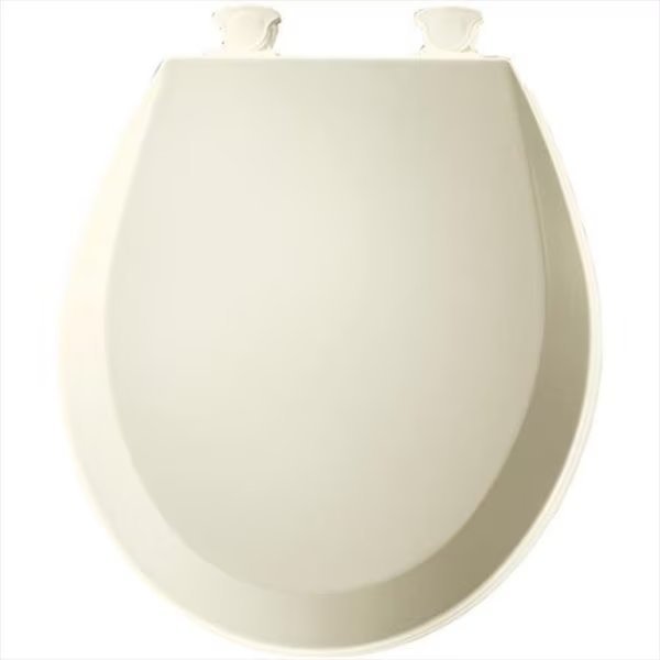 Church Seat 500EC 346 14.375 in.W Lift-Off Round Closed Front Toilet Seat in Biscuit, Church Seat, Mfr#: 500EC 346