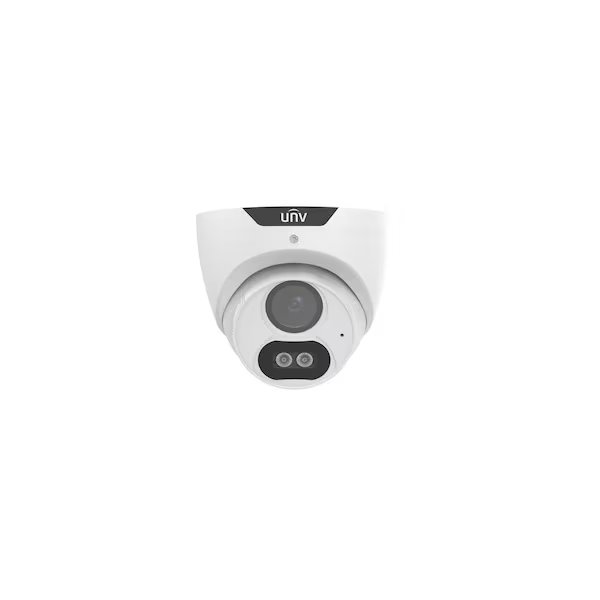 2MP IR Eyeball Analog Camera 2.8mm Fixed, IR 40m, Mic, Semi-metal, DC12V, Uniview, Mfr#: UAC-T122-AF28M