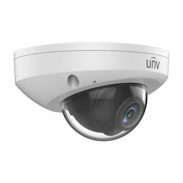 4MP WDR IR 3 Axis Dome Network Camera 2.8mm, 30m IR, SD Card, 3 Axis, PoE, Uniview, Mfr#: IPC314SB-ADF28K-I0