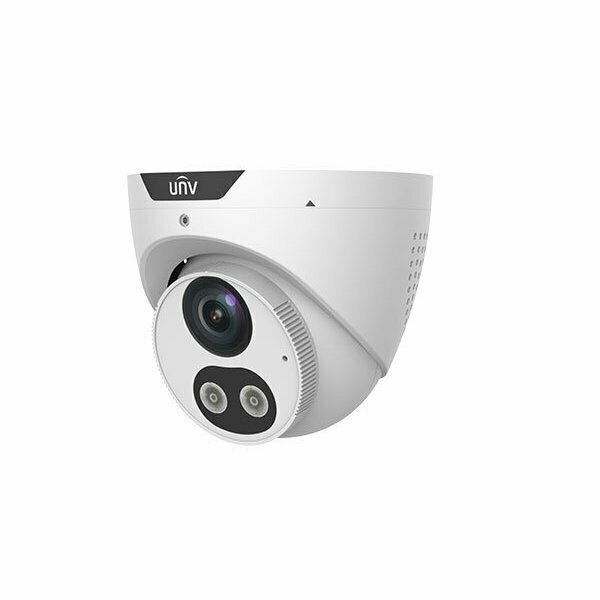 5MP WDR IR Eyeball Network Camera 2.8mm Fixed Lens, 30m IR, Mic, Speaker, Uniview, Mfr#: IPC3615SB-ADF28KMC-I0
