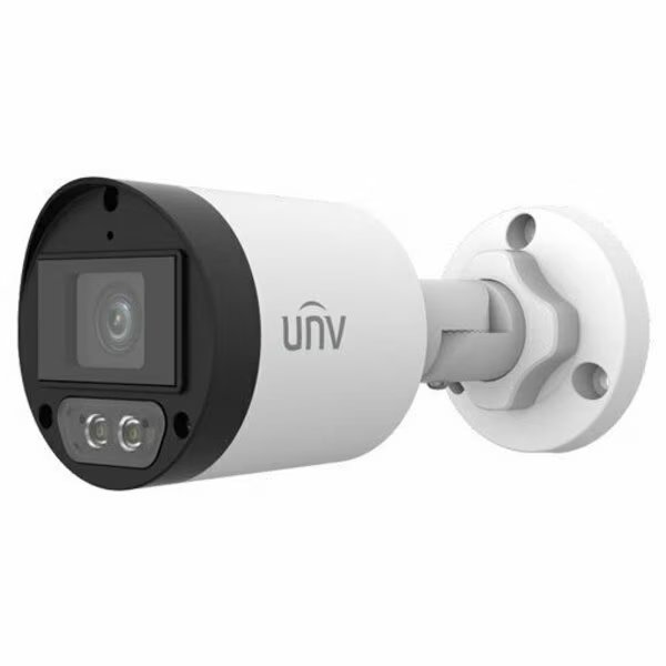 5MP ColourHunter HD Mini Bullet Analog Camera 2.8mm Fixed Lens, DC12V, Mic, Uniview, Mfr#: UAC-B125-AF28M-W