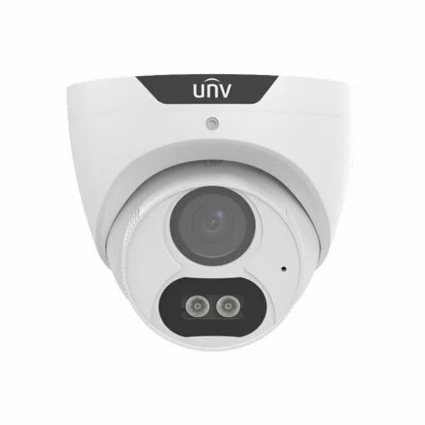 5MP ColourHunter HD Eyeball Analog Camera 2.8mm Fixed Lens, DC12V, Mic, Uniview, Mfr#: UAC-T125-AF28M-W