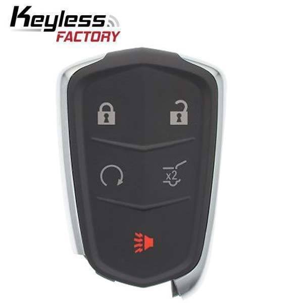 Keyless Factory: 2017-2019 Cadillac  / 5-Button Smart Key / PN: 13510245 / HYQ2EB, Keyless Factory, Mfr#: RSK-CAD-XT5