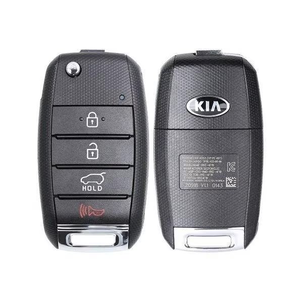 OEM: NEW: 2019-2020 Kia Sedona 4 button Flip Key TQ8-RKE-4F19 PN: 95430-A9150, Oem, Mfr#: RFK-KIA-9150
