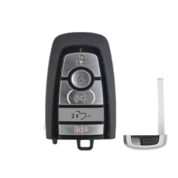 KeylessFactory: Ford Smart Key COVER 5-Button / Hatch -Tailgate Shell, Keyless Factory, Mfr#: SKS-FD-061