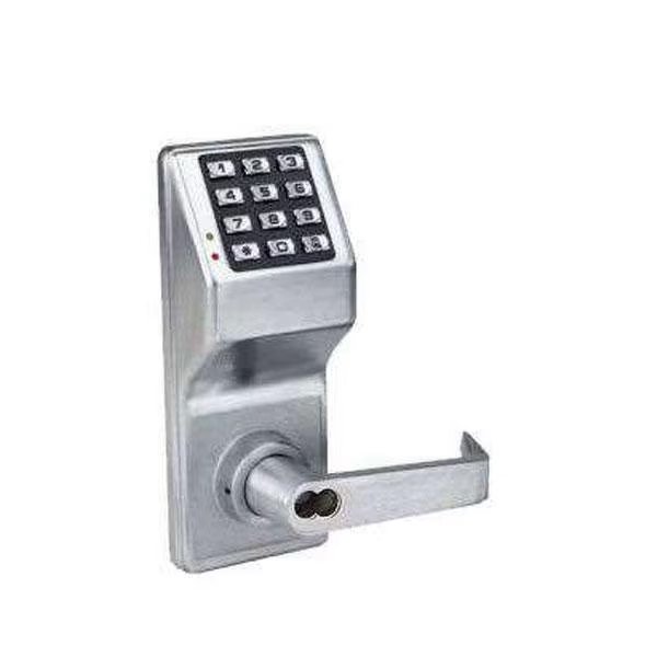 AlarmLock: Trilogy DL2700IC T2 Keypad Lever Lock w/ Interchangeable Core / Satin Chrome 26D, Alarm Lock, Mfr#: ALL-DL2700IC-26D