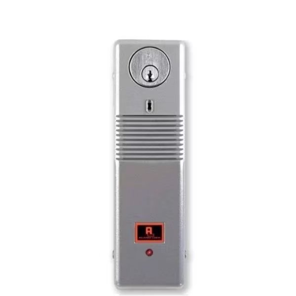 AlarmLock: Alarm Lock PG21MS Narrow Stile Door Alarm, Metallic Silver, Alarm Lock, Mfr#: ALL-PG21-MS