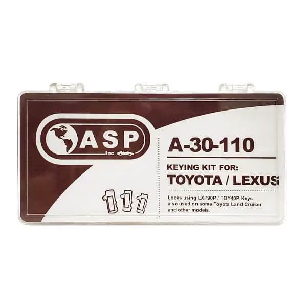 ASP:Lexus long key keying kit, Asp, Mfr#: ASP-A-30-110