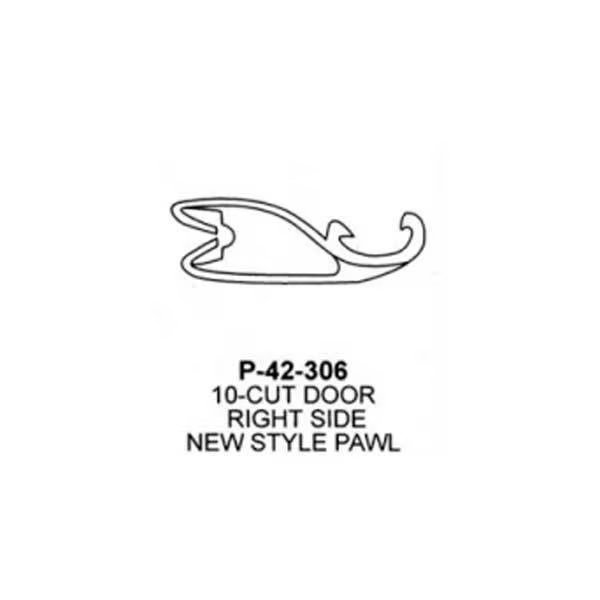 ASP:Ford 10-cut door plastic pawl, Asp, Mfr#: ASP-P-42-306