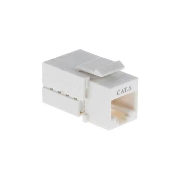 DYNO: KEYSTONE JACKS -UTP Cat6 Keystone Jack White UL, Dyno, Mfr#: DYN-550353
