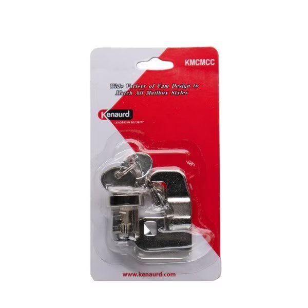 Kenaurd: Mailbox Cam Lock Counter-Clockwise  Bright Nickel Finish (US14), Kenaurd, Mfr#: KMCMCC