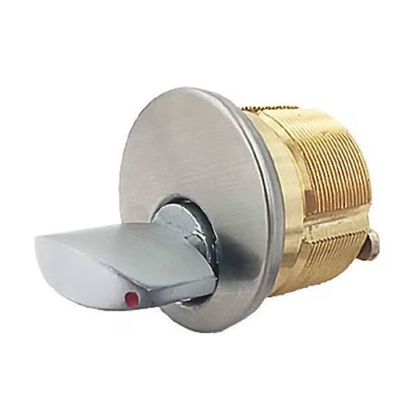 Kenaurd:ThumbTurn Mortise 1-1/8" - 26D (Silver), Kenaurd, Mfr#: KTMC02-26D