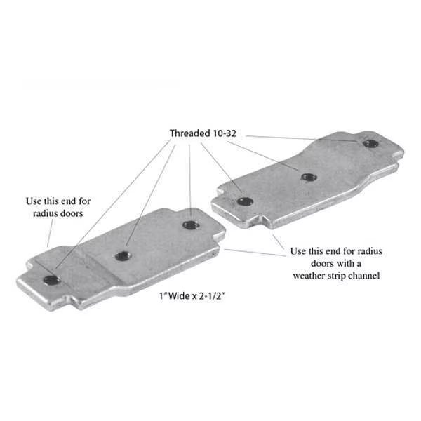 Major:  LMB-033 - Mounting Bracket For Adams Rite Locks In Aluminum Radius Door Frames, Major, Mfr#: MJR-LMB-033