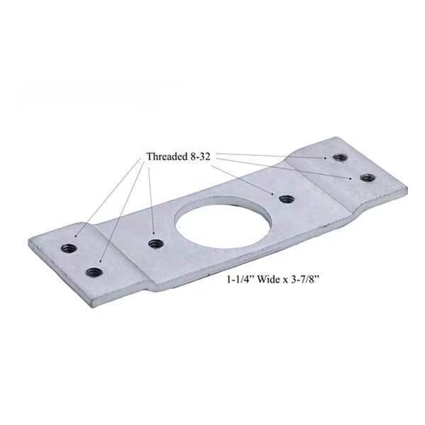 Major:   LMB-11 -  Lock Mounting Bracket For Tubular Latch In Hollow Metal Doors (Economy Version), Major, Mfr#: MJR-LMB-11