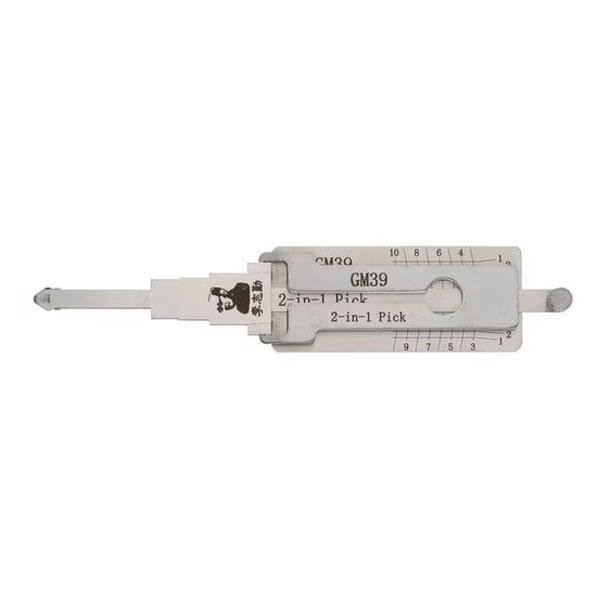 ORIGINAL LISHI: GM39 GM 10-Cut B102 2-In-1 Pick - AG, Original Lishi, Mfr#: OLS-GM39-AG