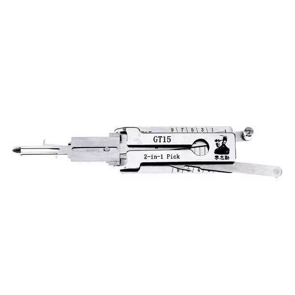 ORIGINAL LISHI: Alfa / Fiat 8-cut GT15 2-in-1 Pick/Decoder, Original Lishi, Mfr#: OLS-GT15-2IN1