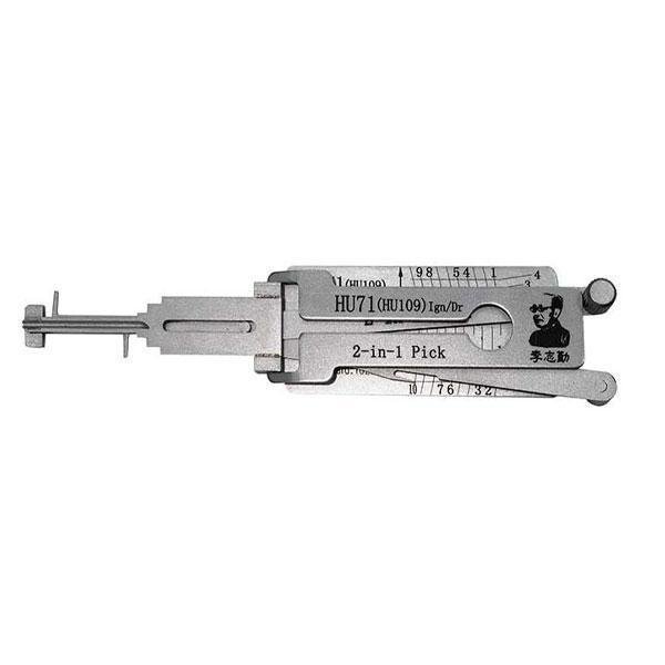 ORIGINAL LISHI: Land Rover/Scania HU71 2in1 Pick/Decoder TL AG, Original Lishi, Mfr#: OLS-HU71-TL-IGN-AG