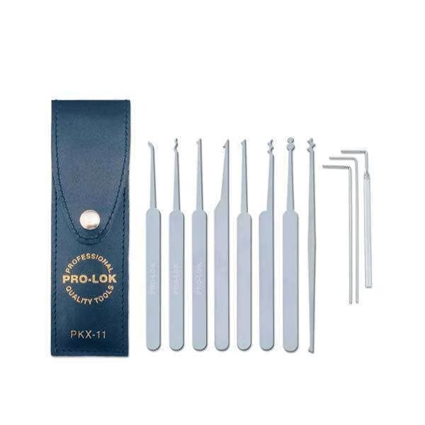 ProLok: Pickset 11picks & case, Pro-Lok, Mfr#: PRL-PKX-11
