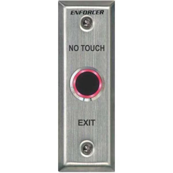 Outdoor No-Touch Sensor with English message, slimline. Adjustable sensing range and rela, Seco-Larm, Mfr#: SLM-SD-9163-KSQ